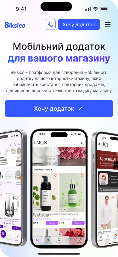 Сайт Biksico — переваги та тарифи 1