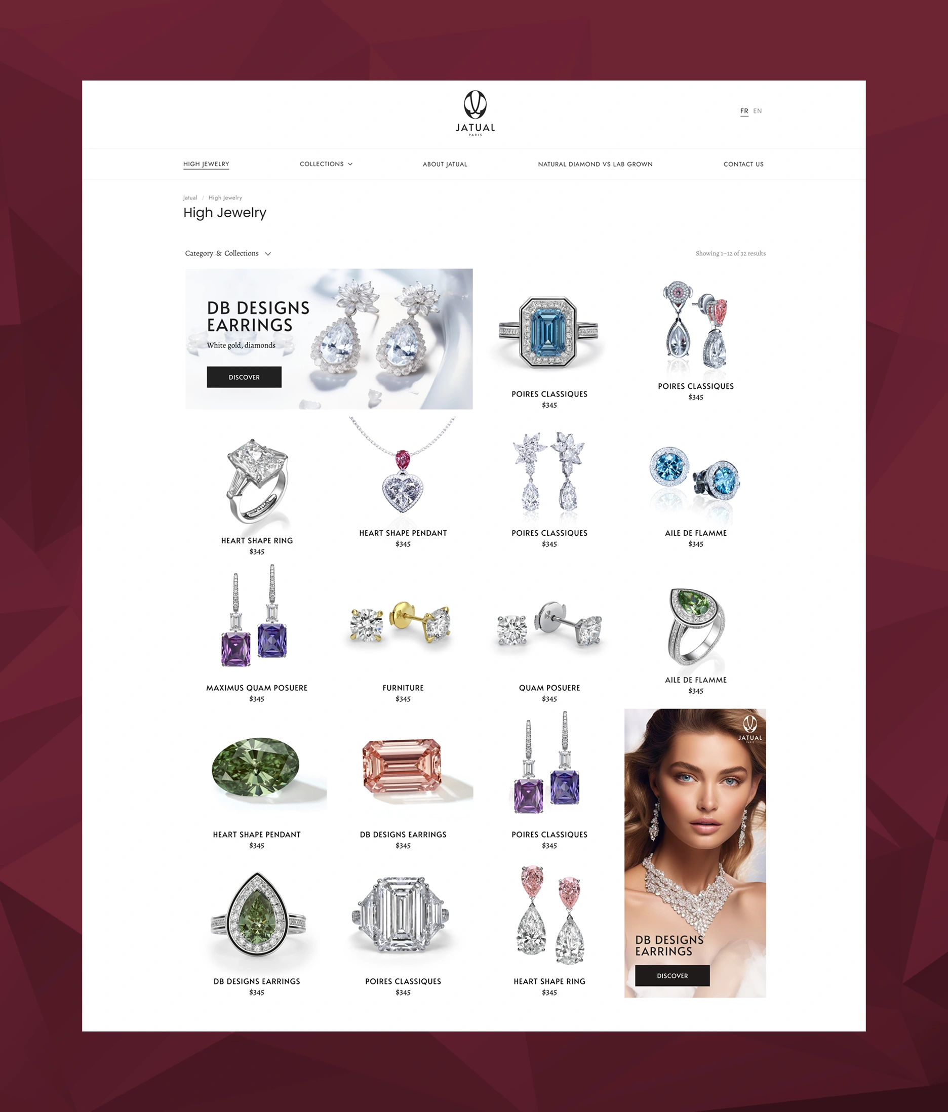 Jatual Paris — продукция