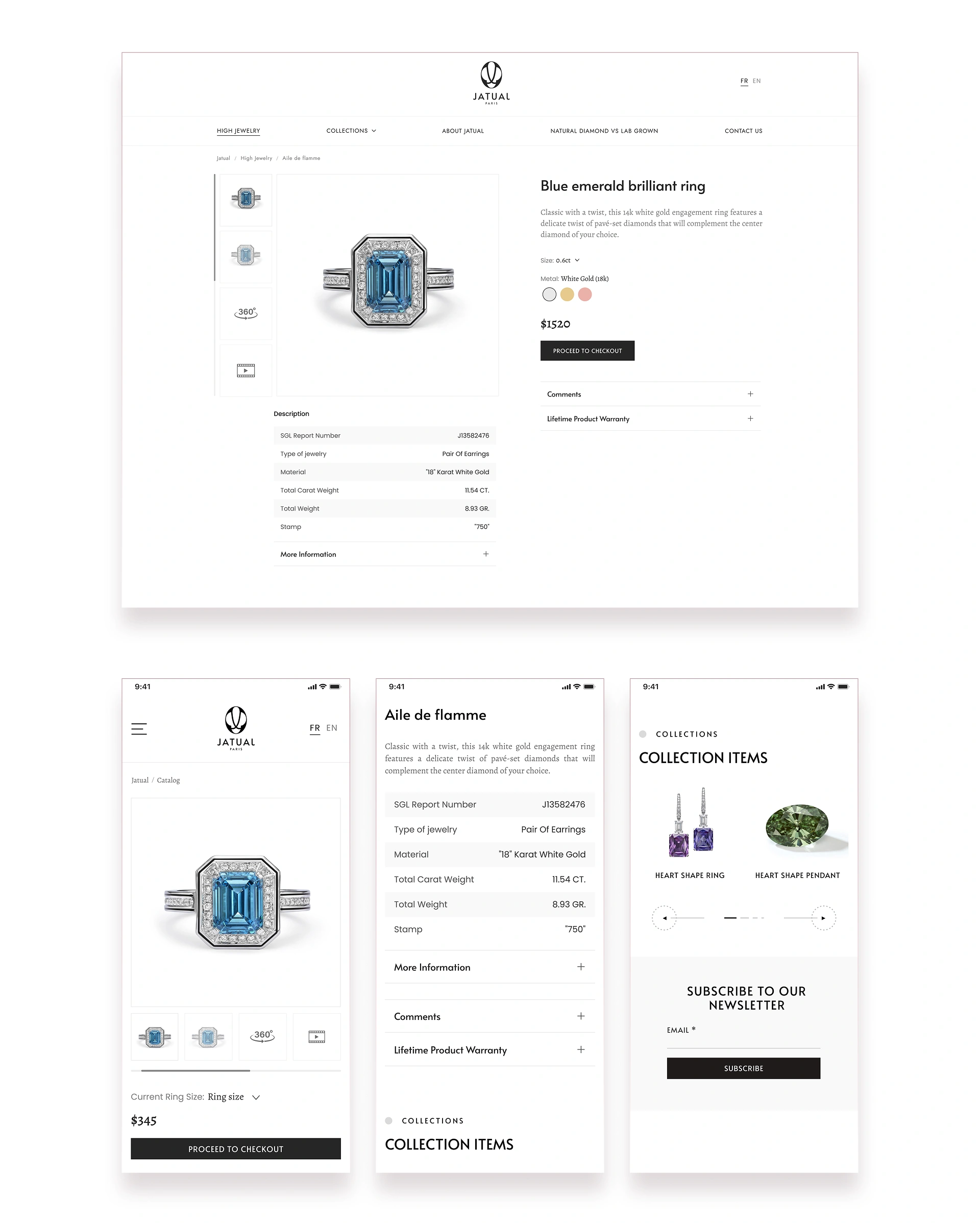 Jatual Paris — коллекция