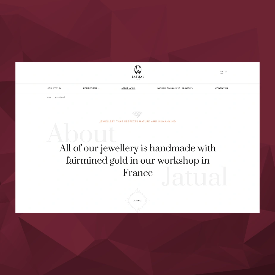 Jatual Paris — детали украшений