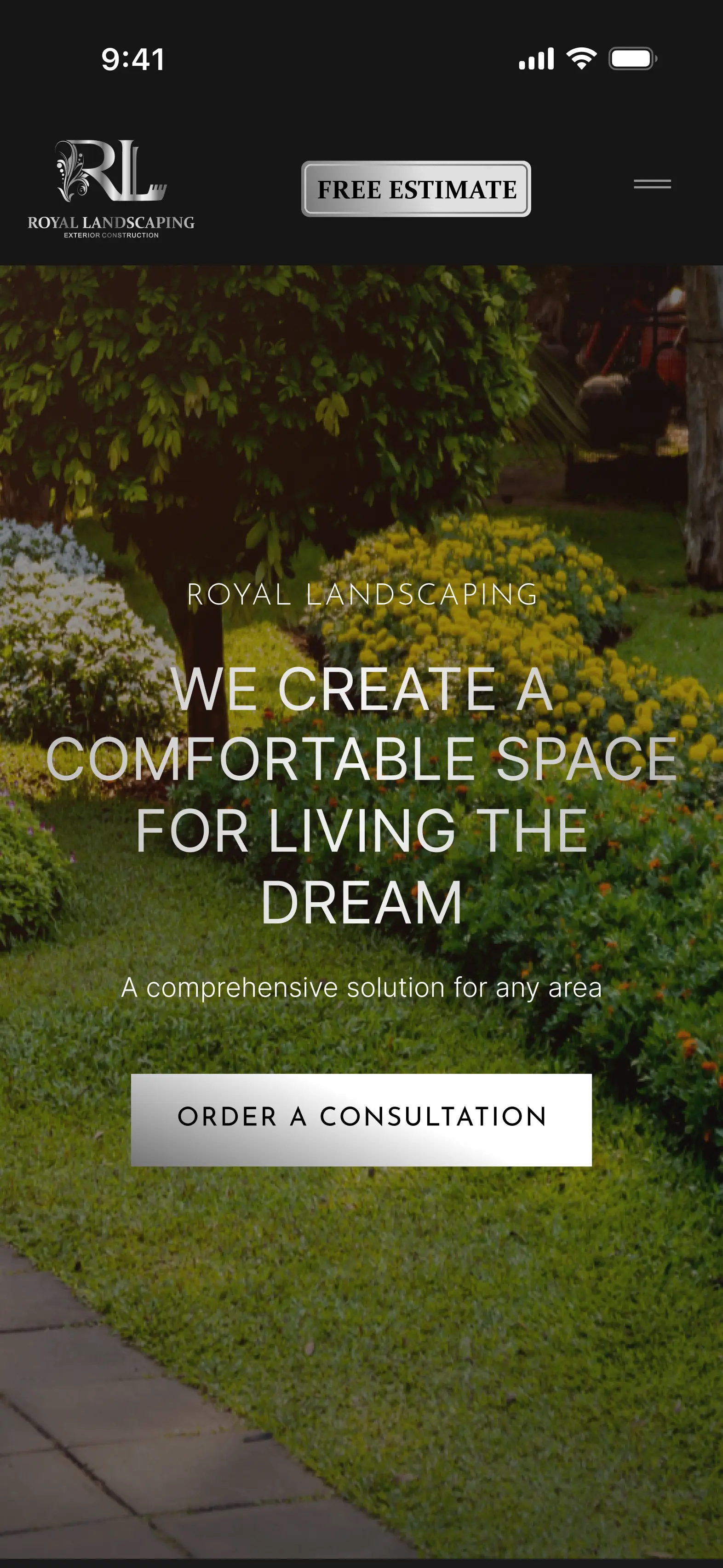 Royal Landscaping mobile